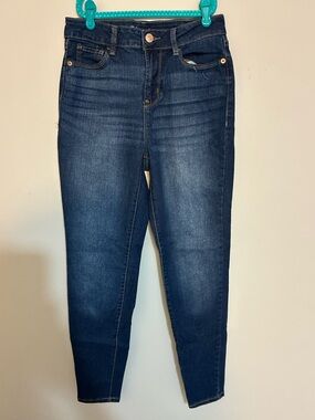 No Boundaries Dark Blue High-Rise Skinny Jeans Size 3
